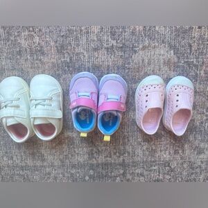 Baby Girl Shoe Bundle - Sizes 3&4